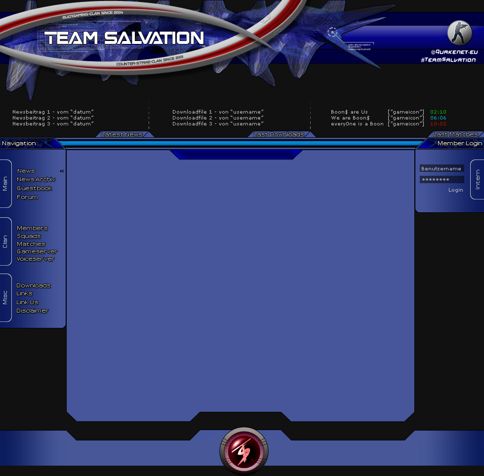 Team Salvation Projekte Created By T Riemann